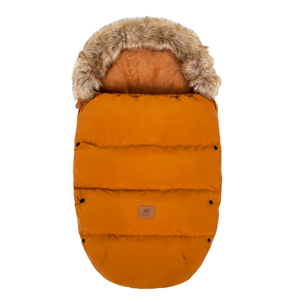 Baby Sleeping Bags -  Winter Thick Fur Collar