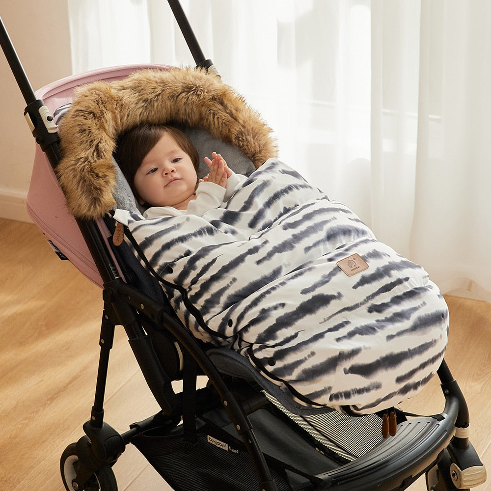 Baby Sleeping Bags -  Winter Thick Fur Collar