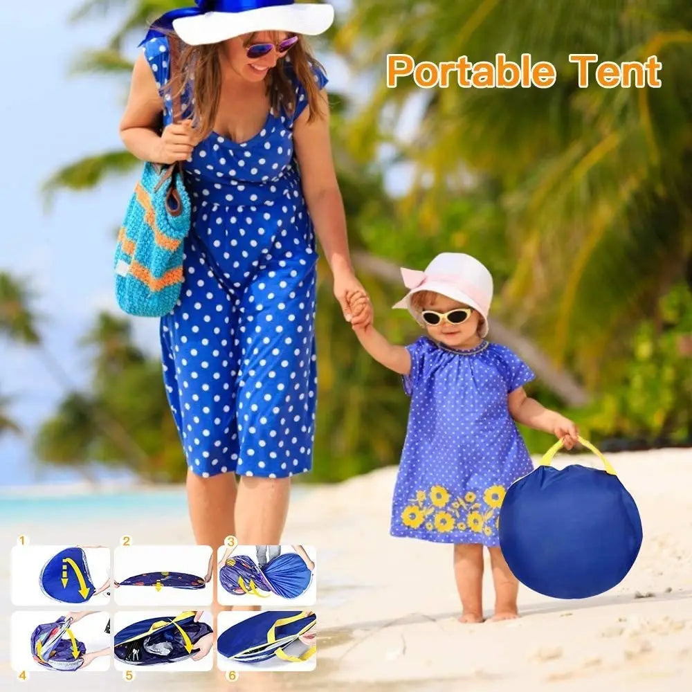 Tent - Rocket Ship Kids Pop Up Tent