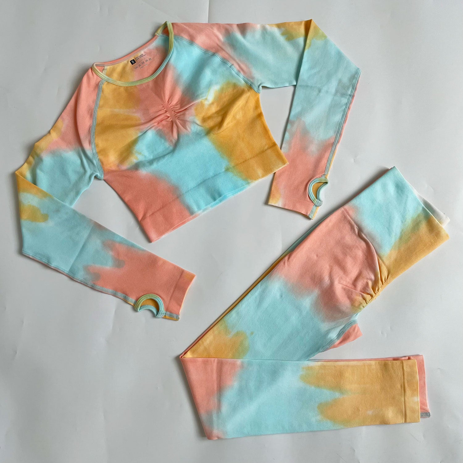 Tie Dye Sportswear Yoga Set