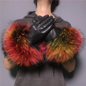 Glove - Fox Fur Luxury Style Warm Gloves