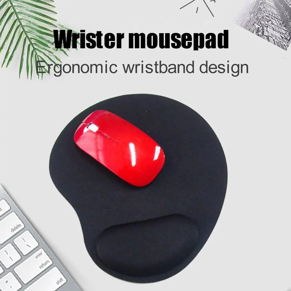 Mouse Pad With Wrist Support