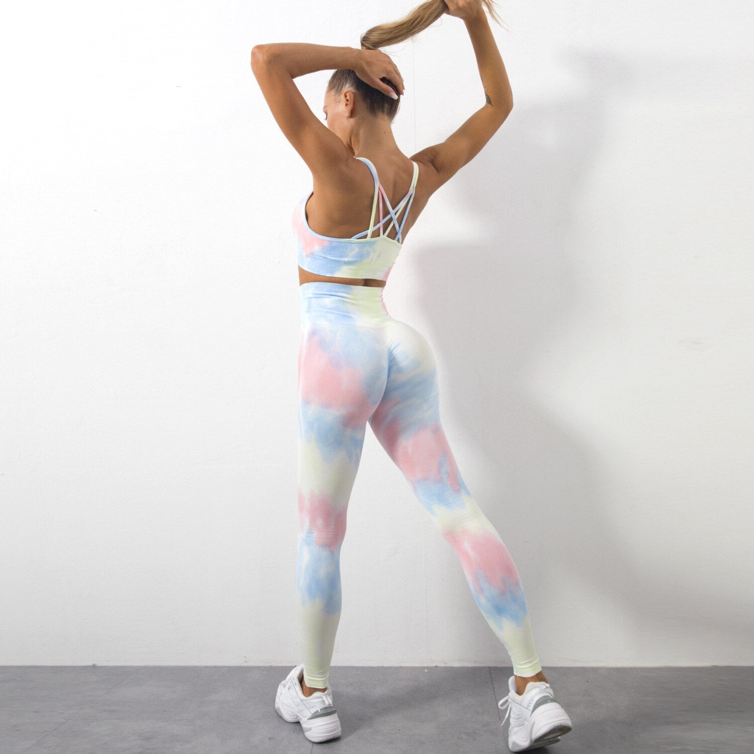 Tie Dye Sportswear Yoga Set