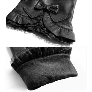 Fashion Gloves Wrist Lace Bow