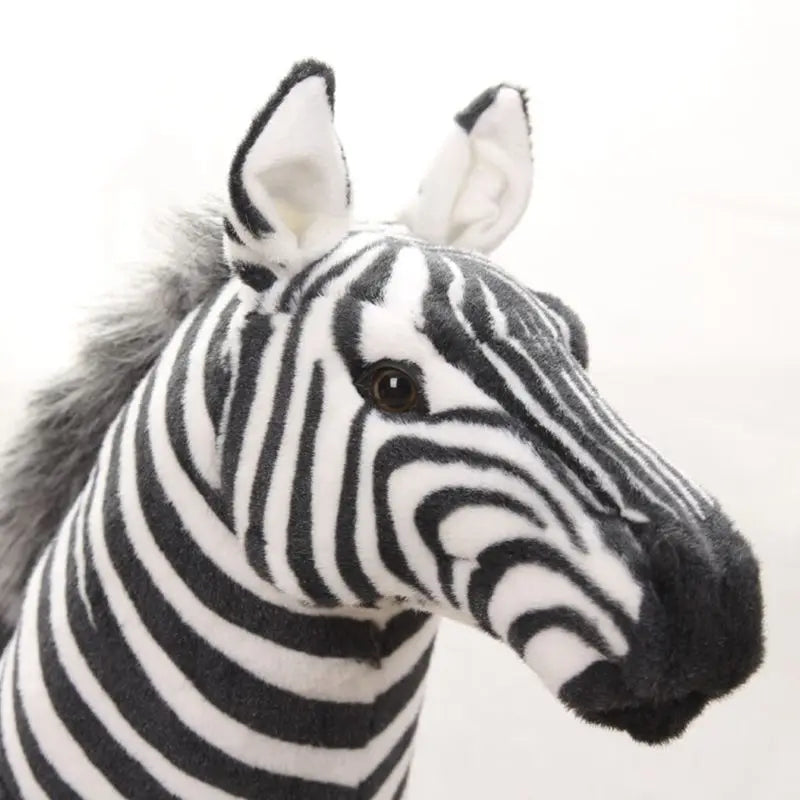 Zebra - Soft Stuffed Realistic Zebra