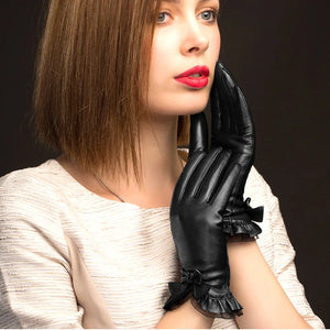 Fashion Gloves Wrist Lace Bow