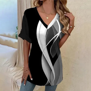 Shirt -  Curve 3d Wave T-shirt