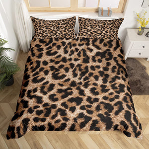 Leopard Print Bedding Set