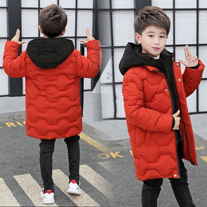 Coat - Big  Boys Hooded Coat