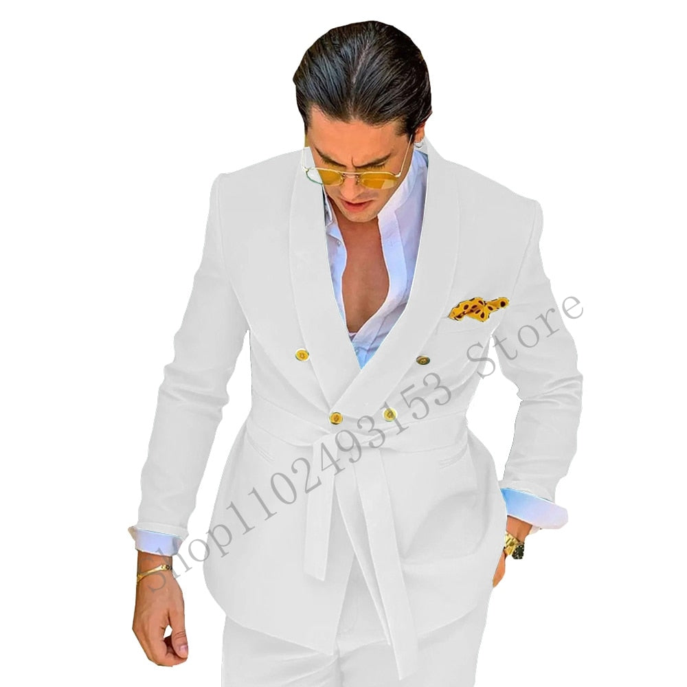 Suit - New Design Green Male Suits