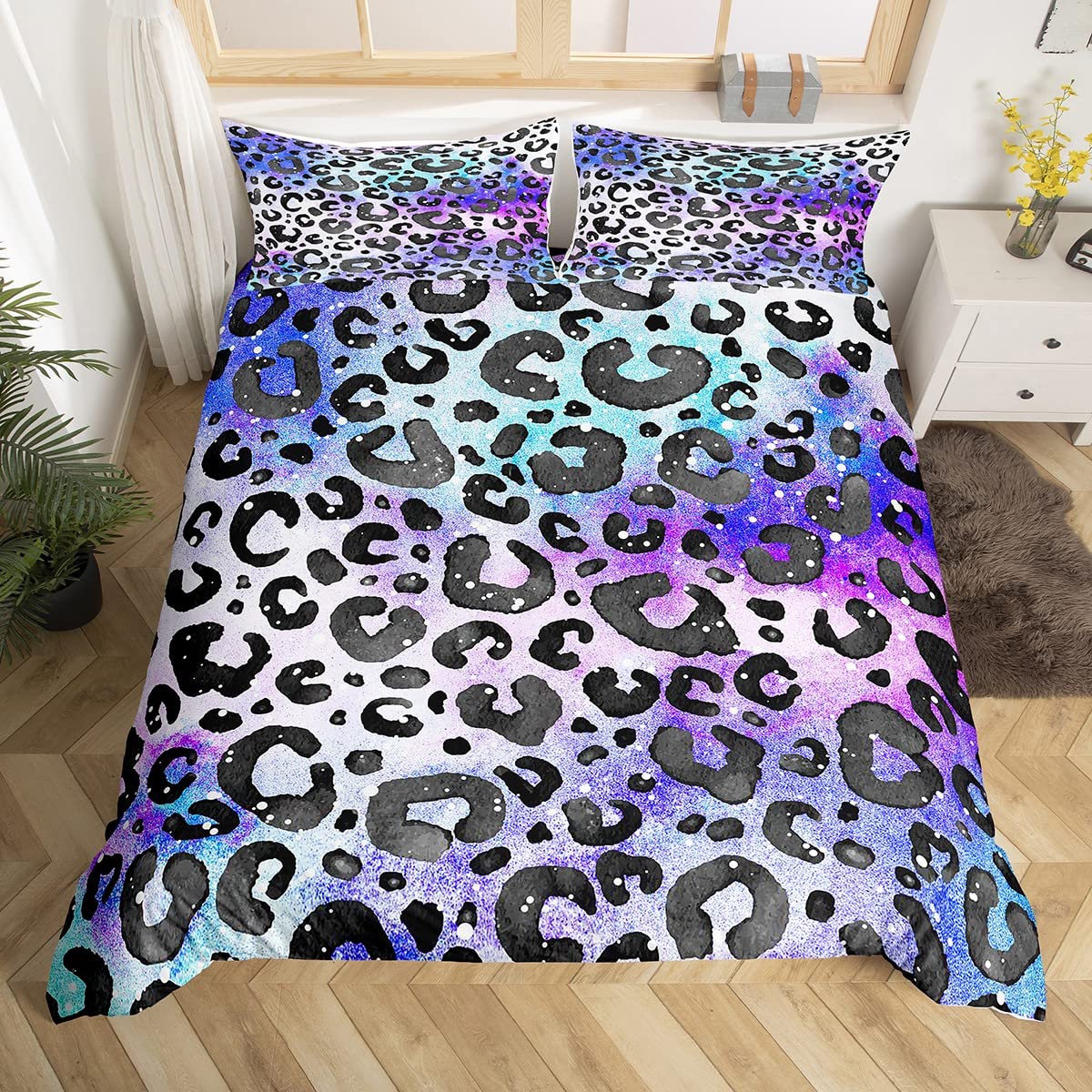 Leopard Print Bedding Set