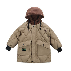 Coat - Children Winter Cotton Jacket Boy