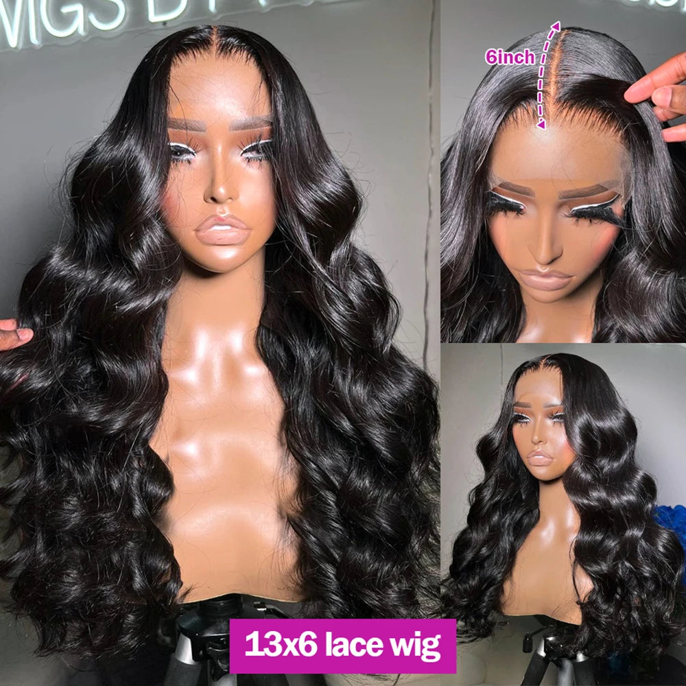 Wig - 13x6 Transparent Body Wave Lace Front Wig