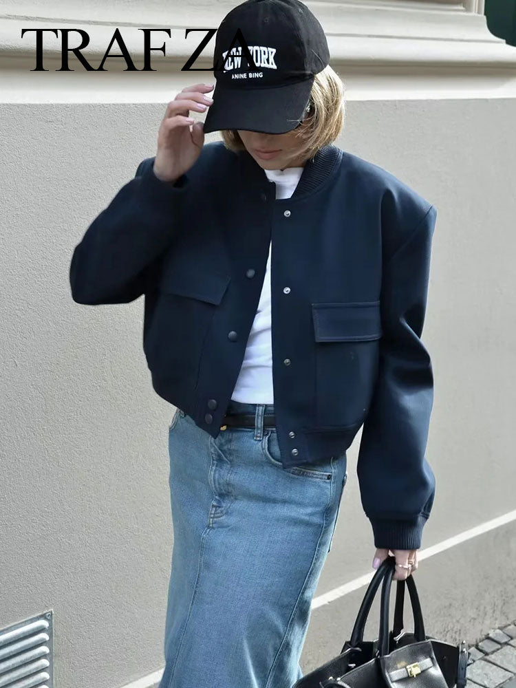 Cropped Slim Jacket