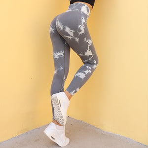 Leggings - Seamless Tie Dye Leggings