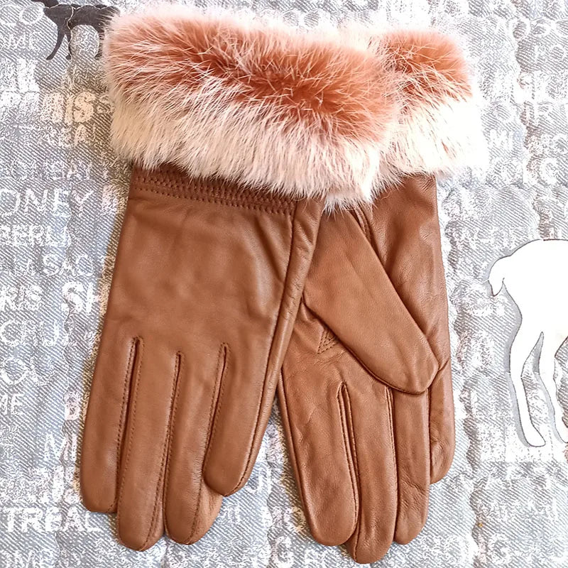 Gloves - Thickening leather gloves