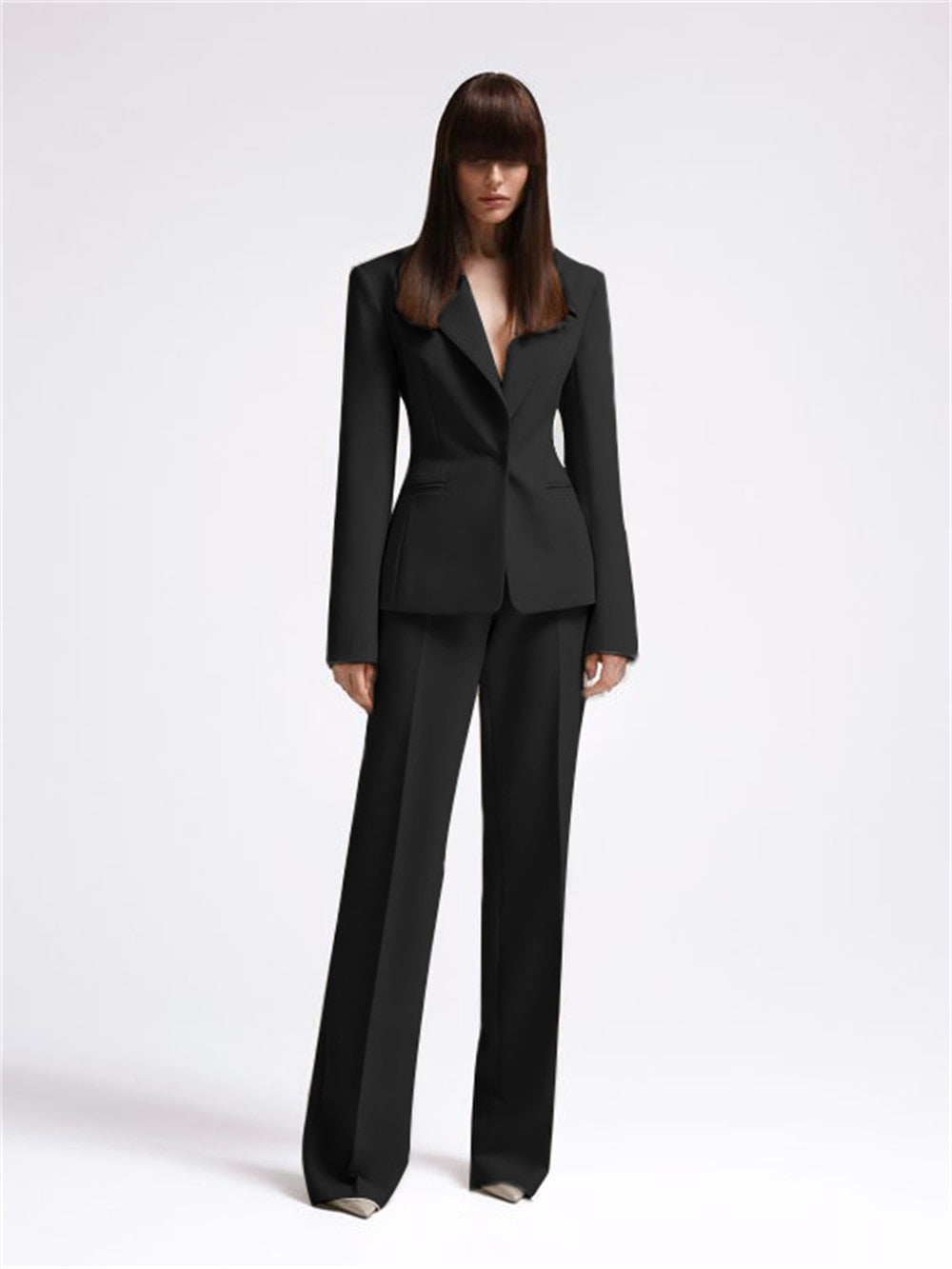 Suit - Elegant 2-Piece Suit for Women