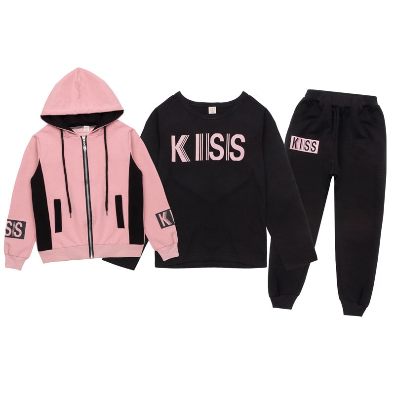 Sweat Suit - Clothing Set For Girls