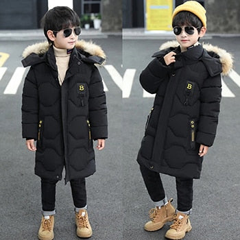 Coat - Big  Boys Hooded Coat