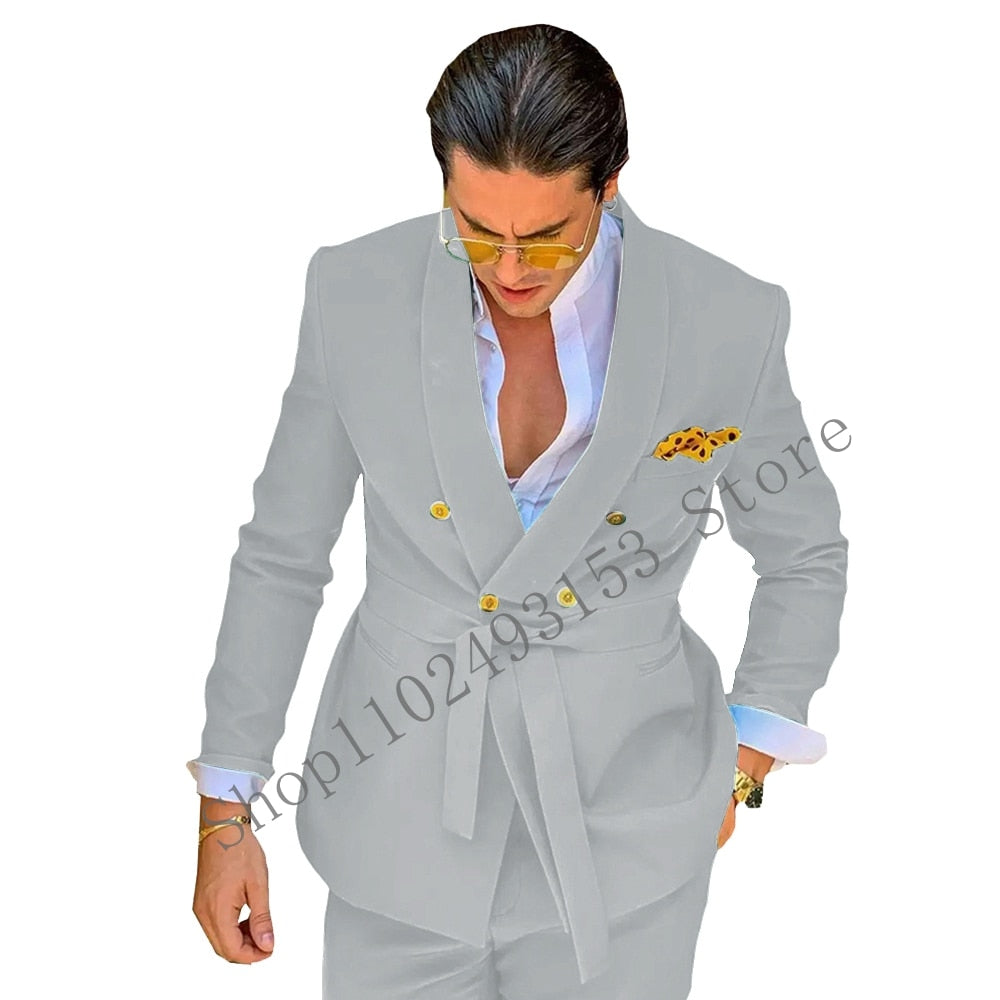 Suit - New Design Green Male Suits