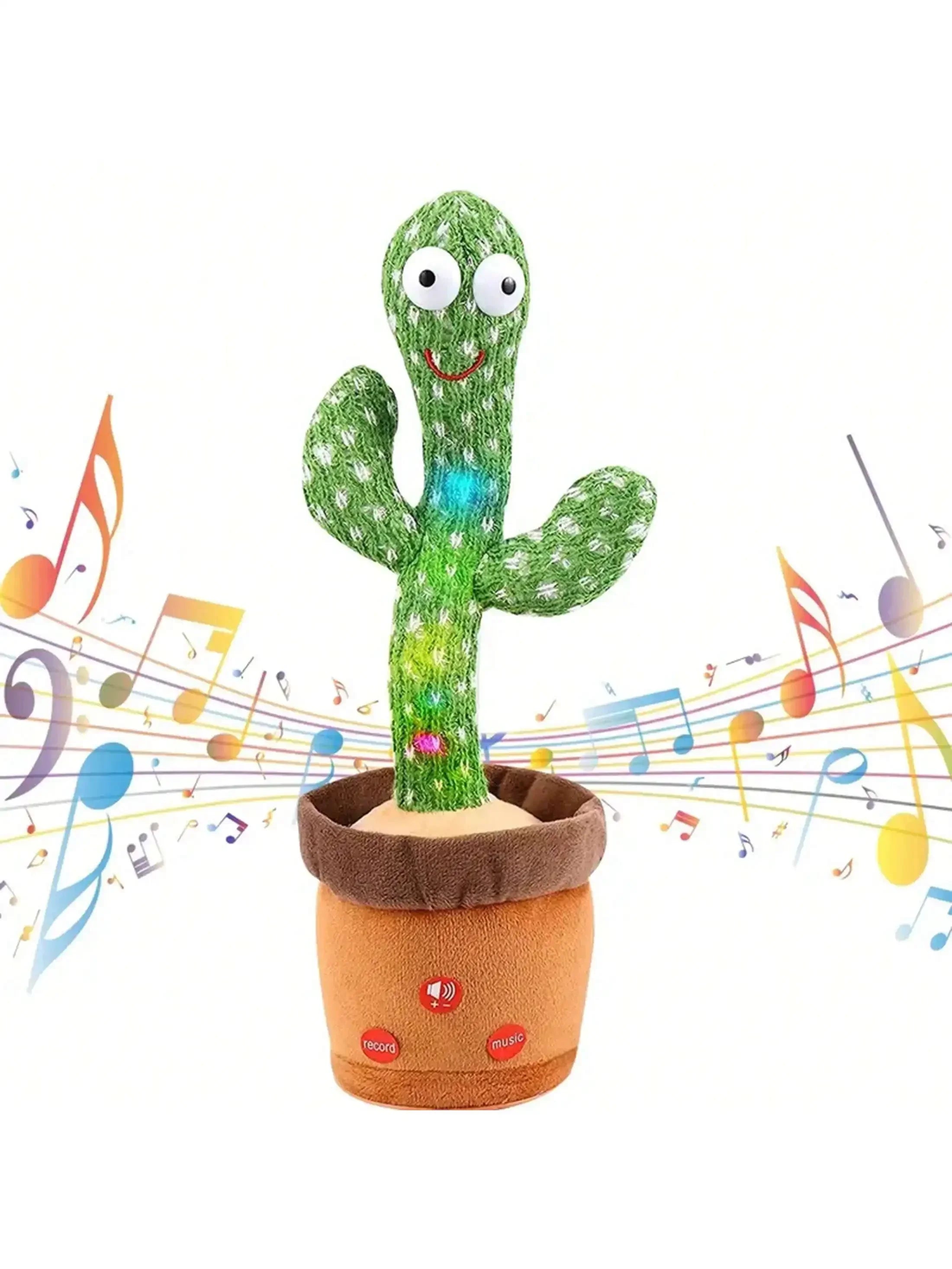 Toys - 1pc-Dancing Talking Cactus