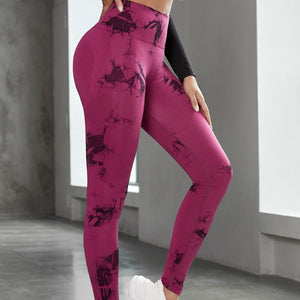 Leggings - Seamless Tie Dye Leggings