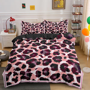 Leopard Print Bedding Set