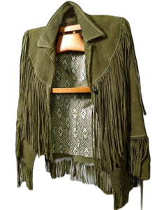 Jacket - Suede  Indie Folk Tassel Jacket