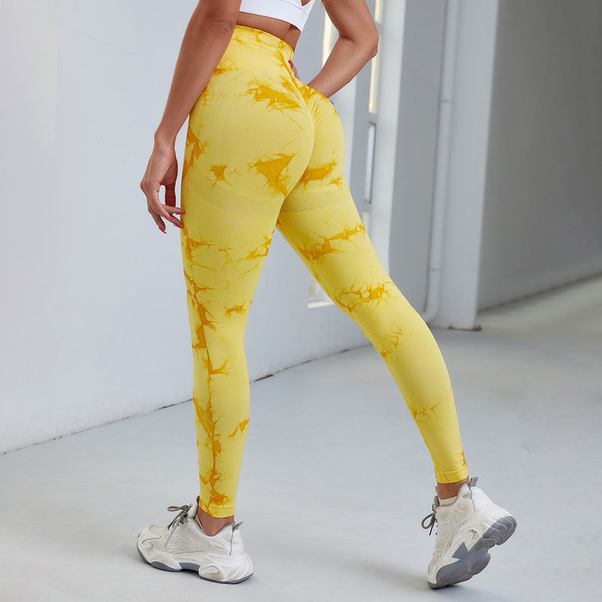 Leggings - Seamless Tie Dye Leggings