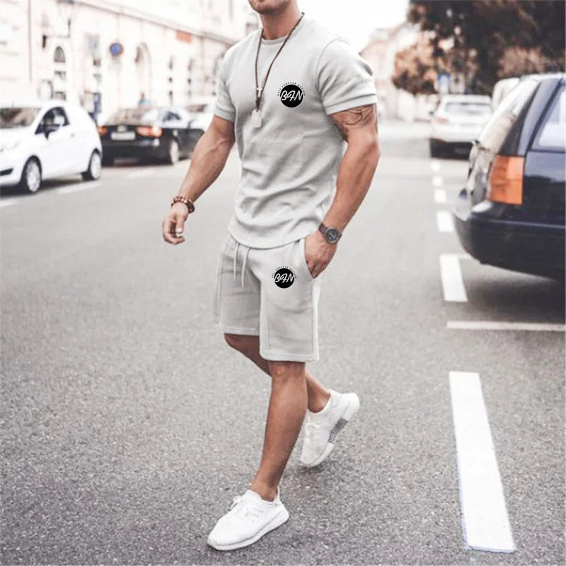 Men -  Casual Oversized Comfortable Short Suit