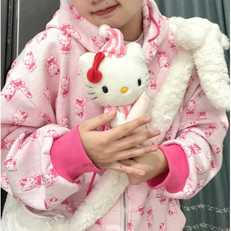 Coat - Hello Kitty Fashion Pink Hoodie