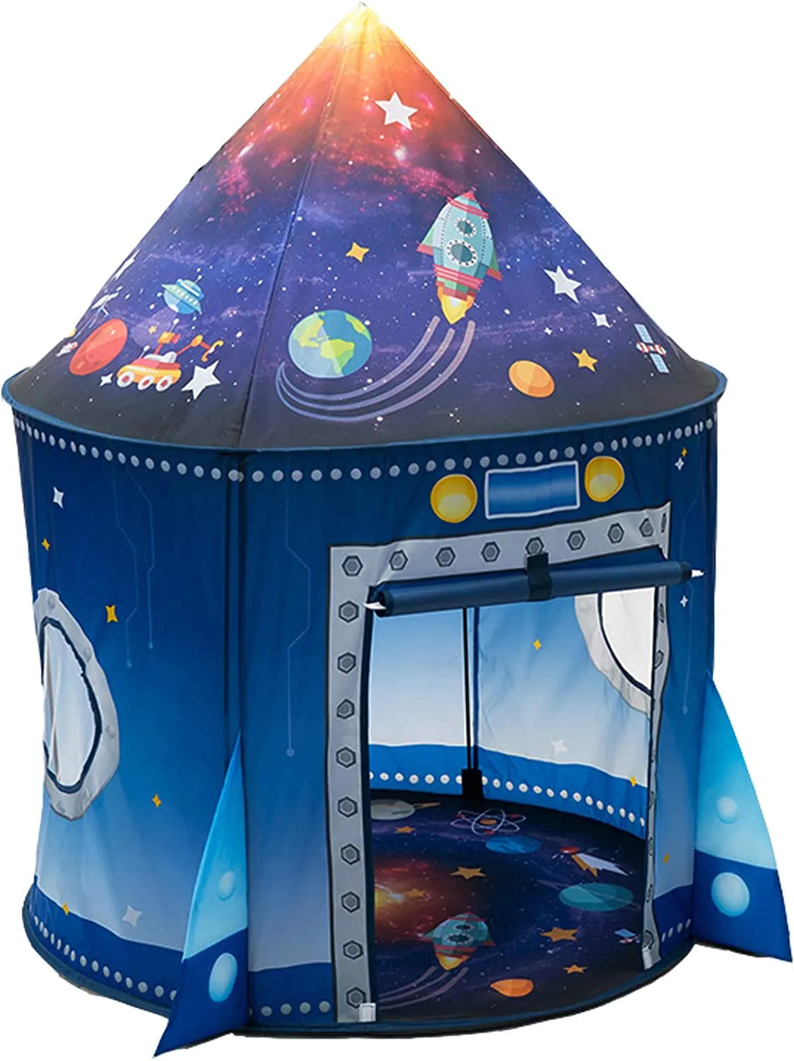 Tent - Rocket Ship Kids Pop Up Tent