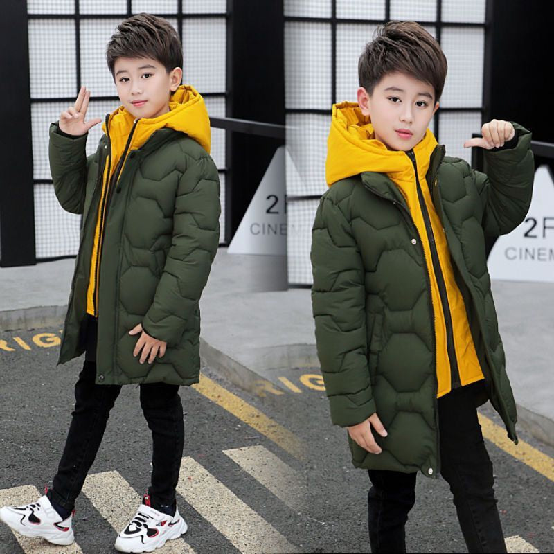 Coat - Big  Boys Hooded Coat