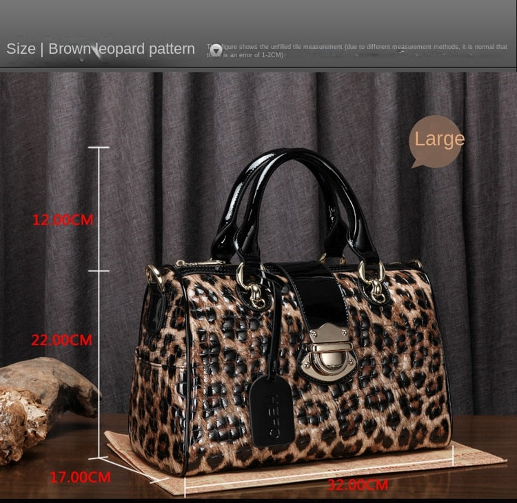 Leopard Print Women Bag