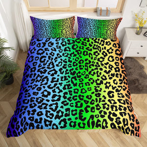 Leopard Print Bedding Set