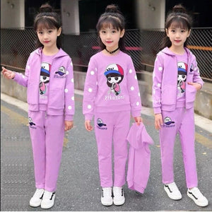 Sweat Suit - Clothing Set For Girls