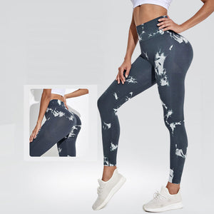 Leggings - Seamless Tie Dye Leggings