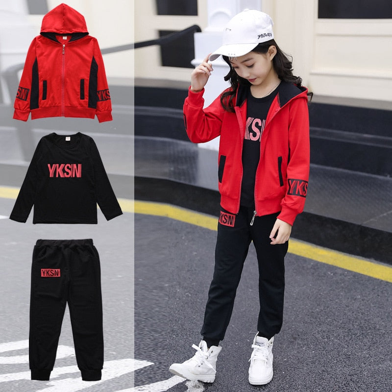 Sweat Suit - Clothing Set For Girls