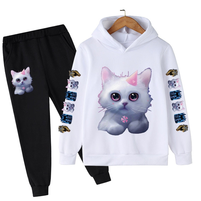 Cat Suit Hoodies