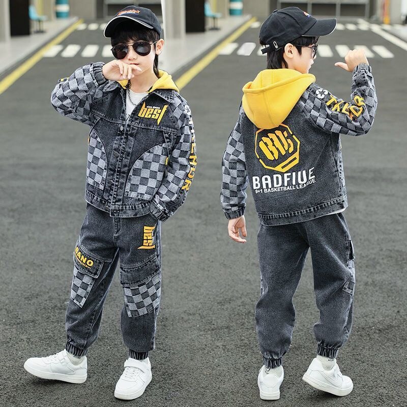 Sweat Suit - Coat + Pants Cotton 2Pcs/Sets