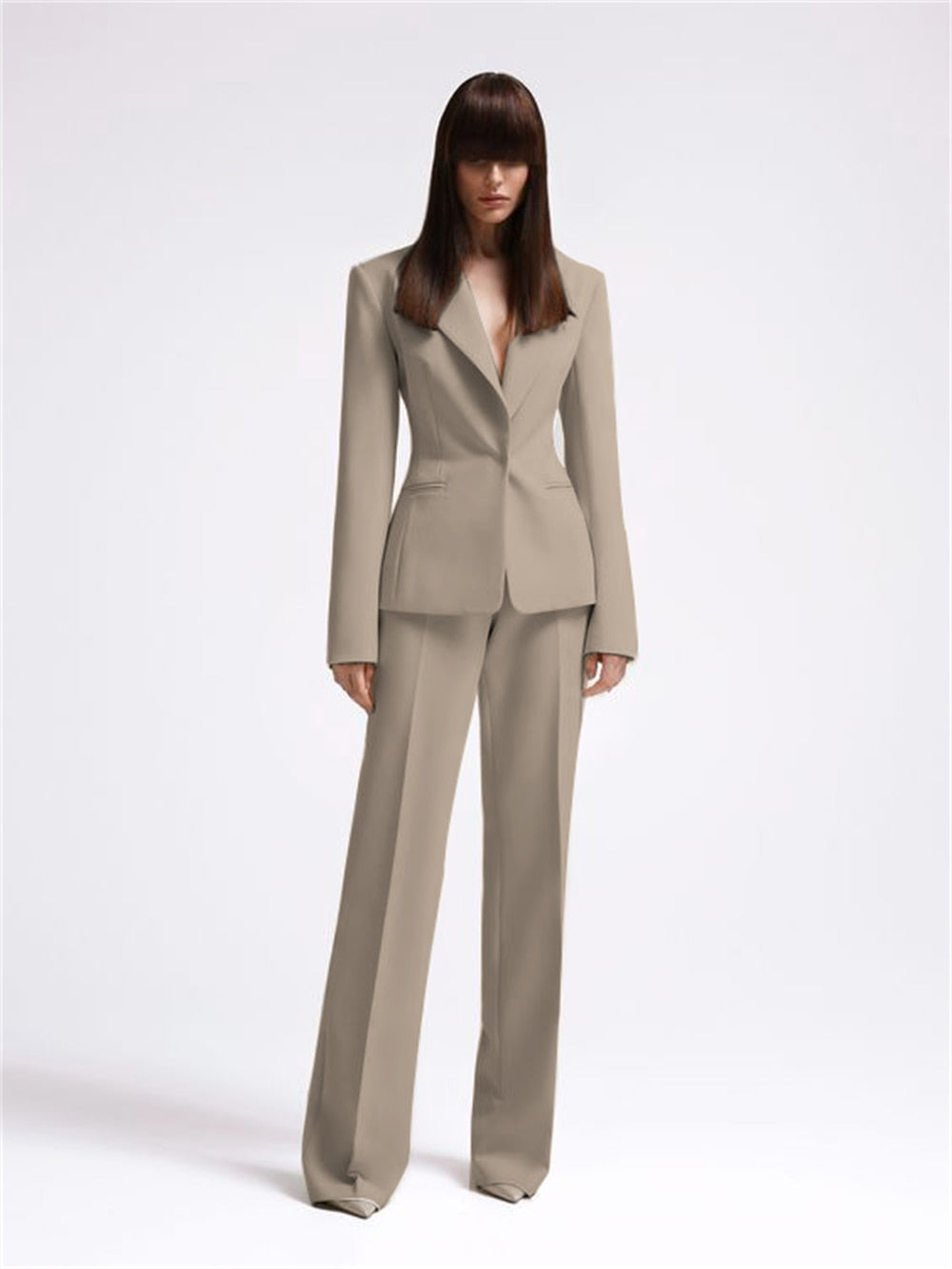 Suit - Elegant 2-Piece Suit for Women