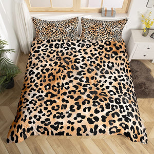 Leopard Print Bedding Set