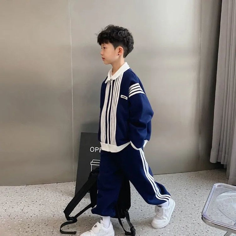 Sweat Suit -  Fashion Children Boy Clothing Set