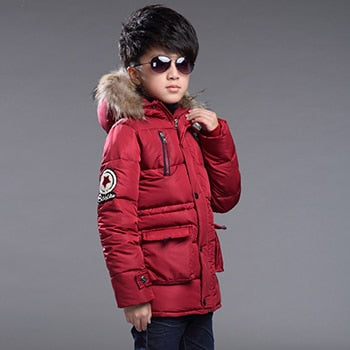 Coat - Big  Boys Hooded Coat