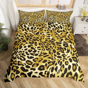 Leopard Print Bedding Set