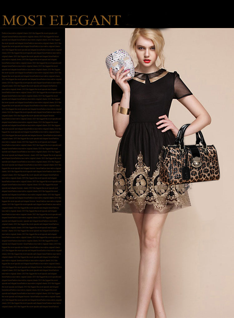 Leopard Print Women Bag