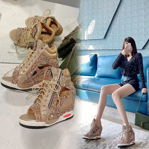 Shoes - Sneakers With Platform Woman Shoes