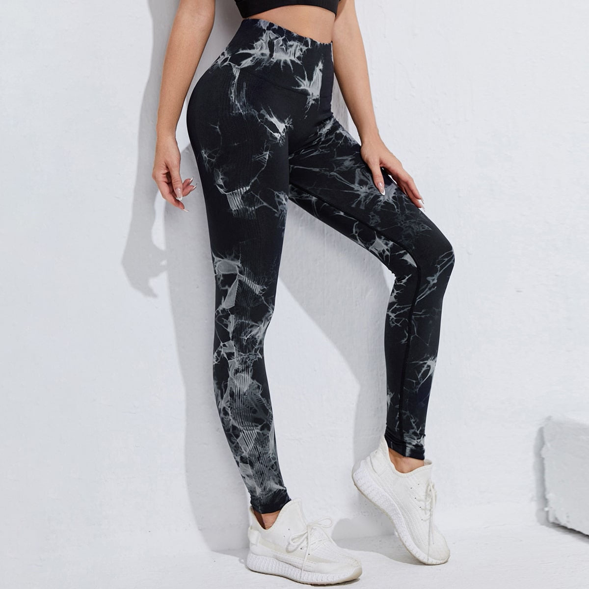 Leggings - Seamless Tie Dye Leggings