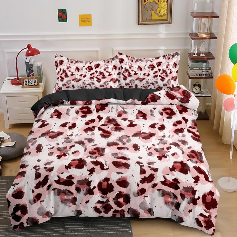 Leopard Print Bedding Set