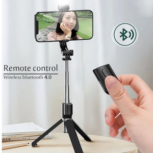 Portable Bluetooth Selfie Stick